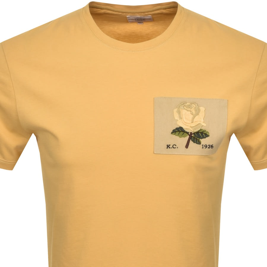 Alternative Image for ProductKent And Curwen Rose T Shirt Yellow2